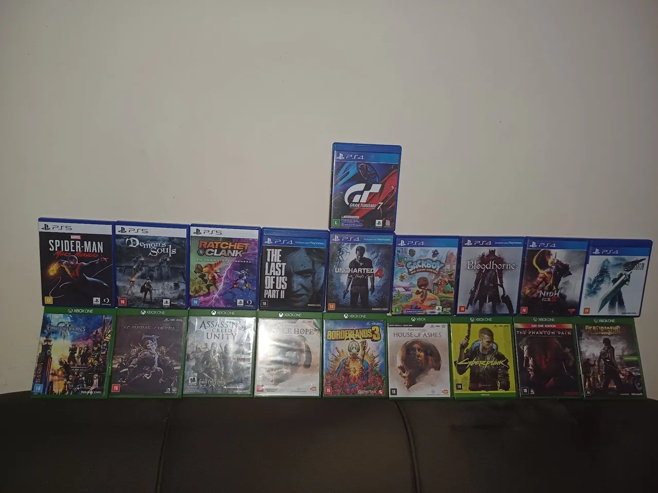 Lote de Jogos PS4 e Xbox - Diversos Títulos