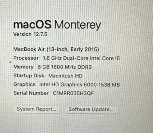 MacBook Air 13.3" 2015 Intel Core i5 5th 8GB (SEMINOVO) - Foto 3