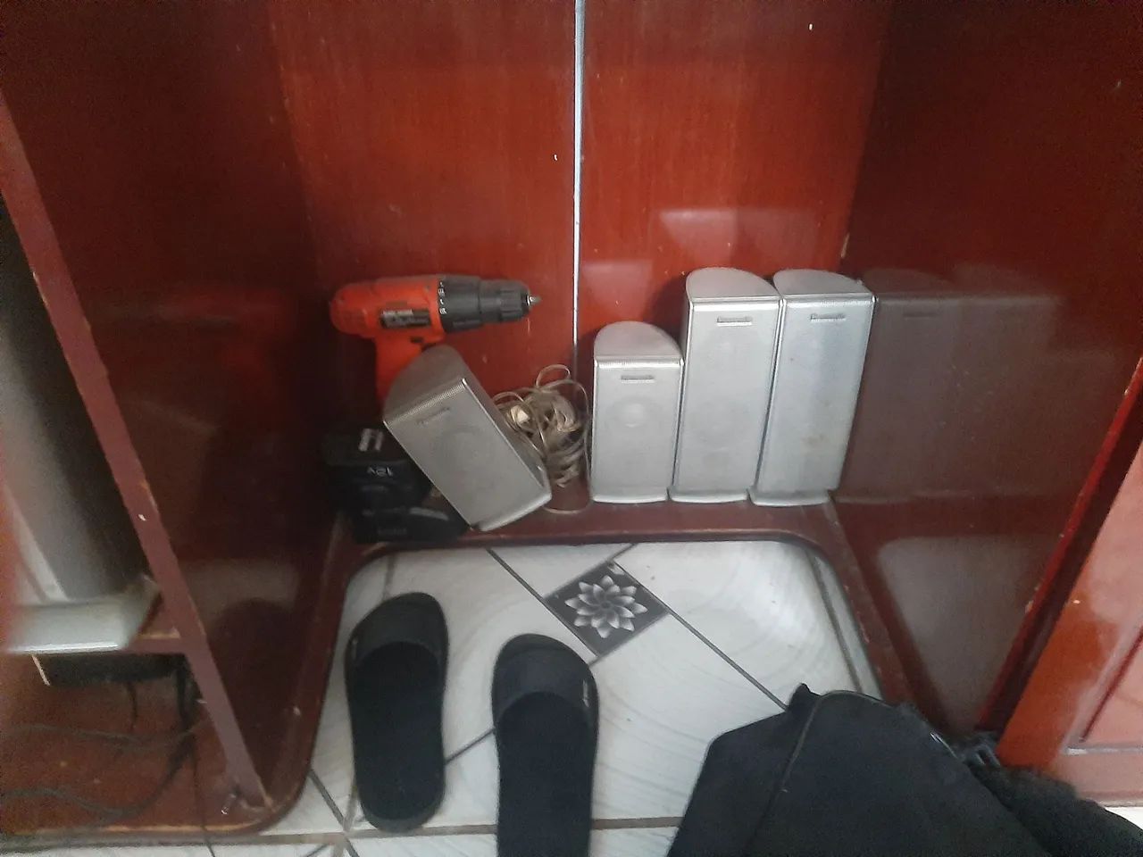 Home 900wats carrocel 5 CD funcionando  raridade  sem controle  - Foto 2