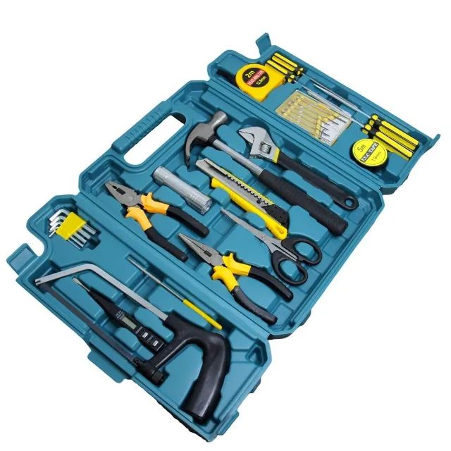 Kit Caixa 27 Ferramentas Embralumi Profissional C/ Maleta Multiuso Fenda Philips 1