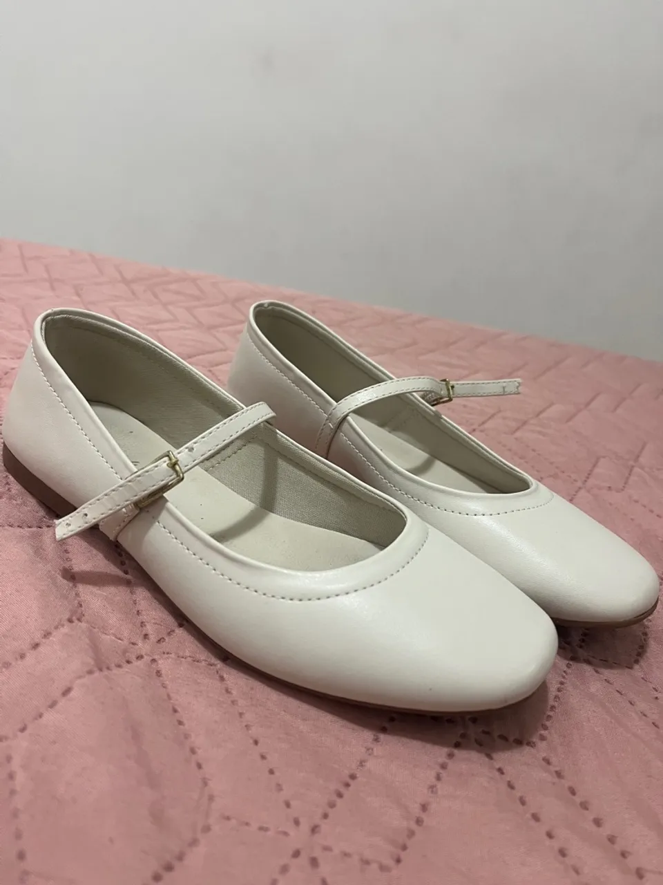 Sapatilha TAM 34 Nude Bege