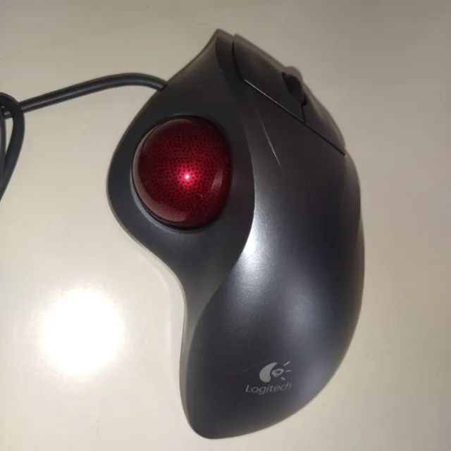 Mouse Trackball Logitech TrackMan Wheel - Troco por SSD