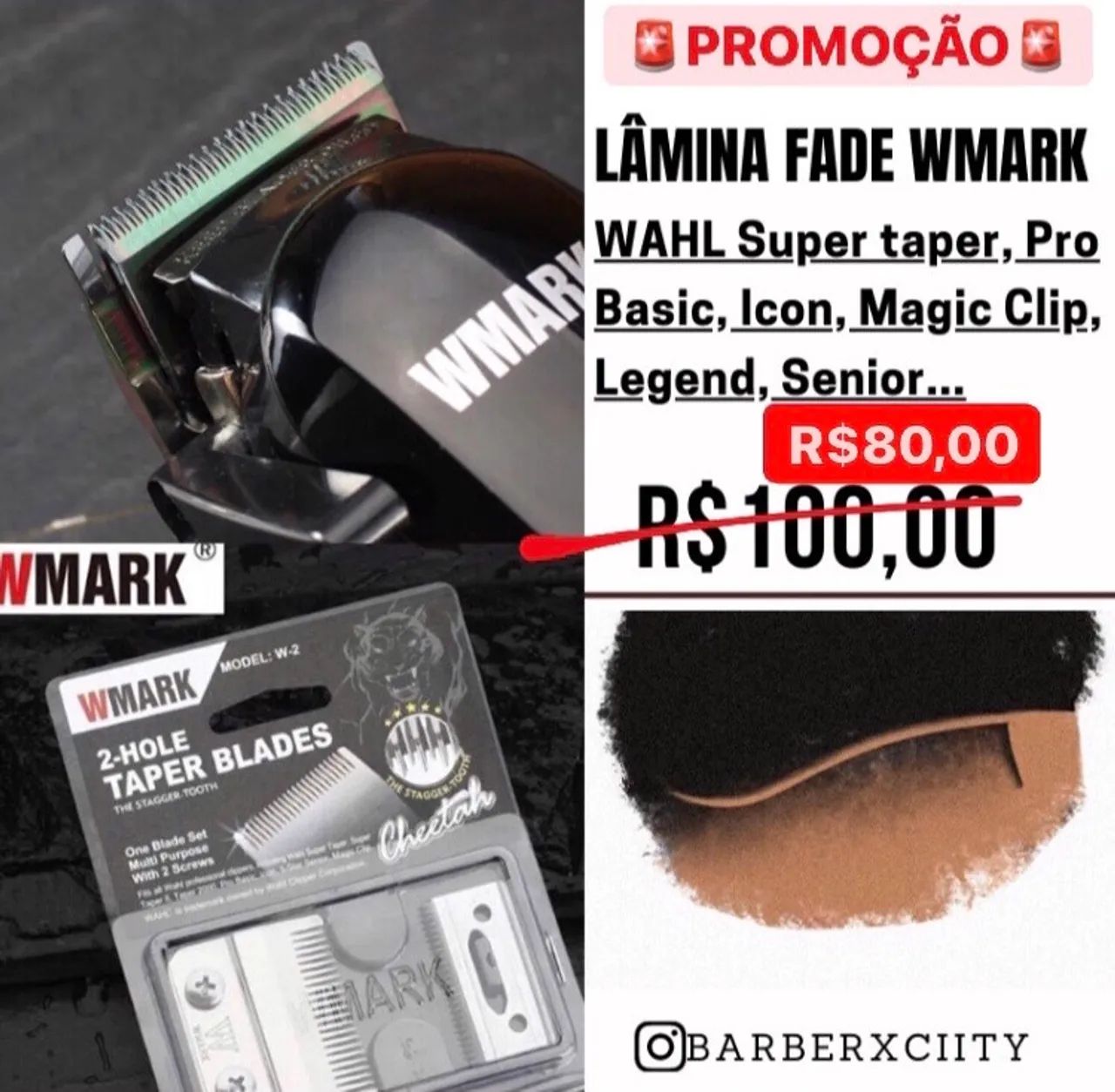 Lâmina Taper Wmark - Promoção! - Foto 2