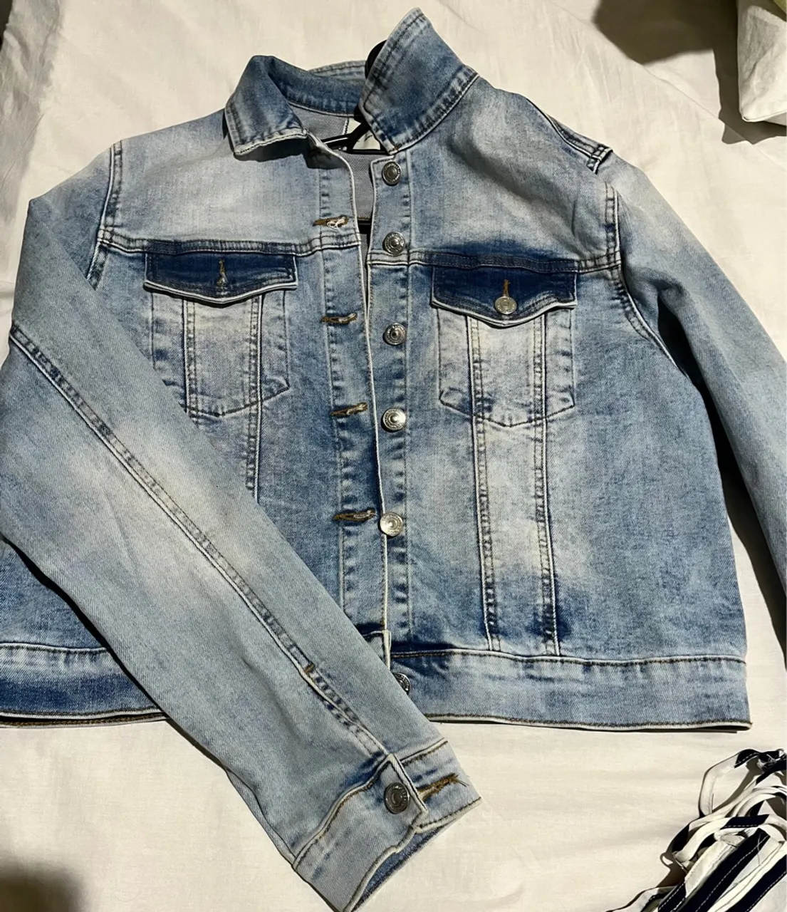 Jaqueta Jeans Masculina - Tamanho M