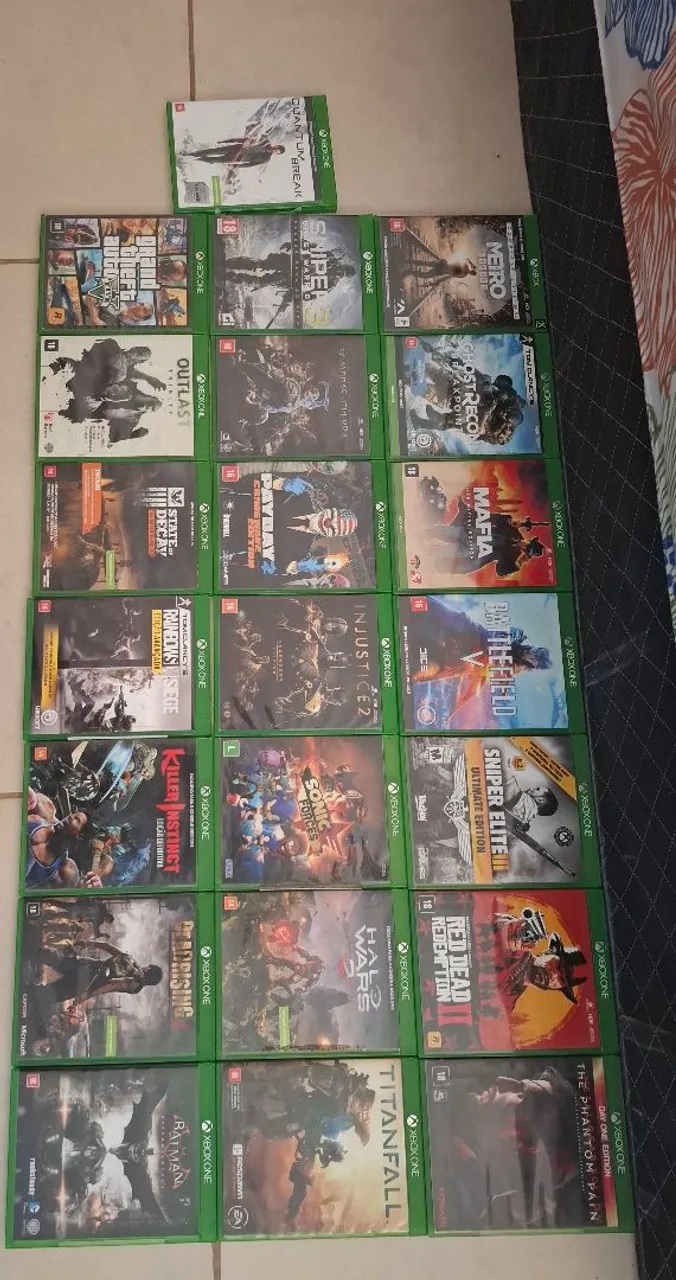 Jogos de Xbox one.s