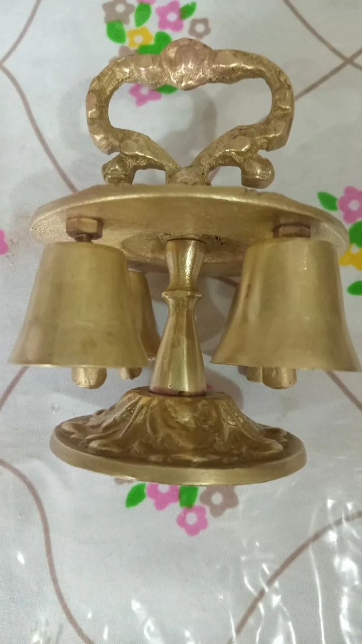 Sineta ( 4 Sinos ) Carrilhão em Bronze - Foto 4