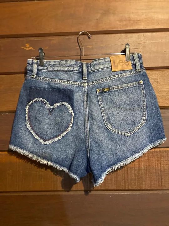 Short Jeans Desfiado LEE - Foto 2