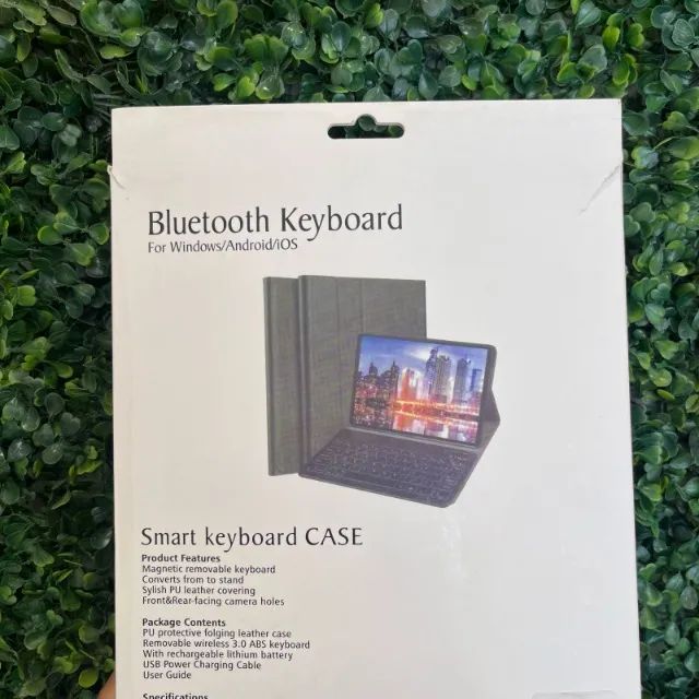 Kit Capa TouchPad Bluetooth Teclado Compatível Com IOS, Android e Windows. - Foto 2