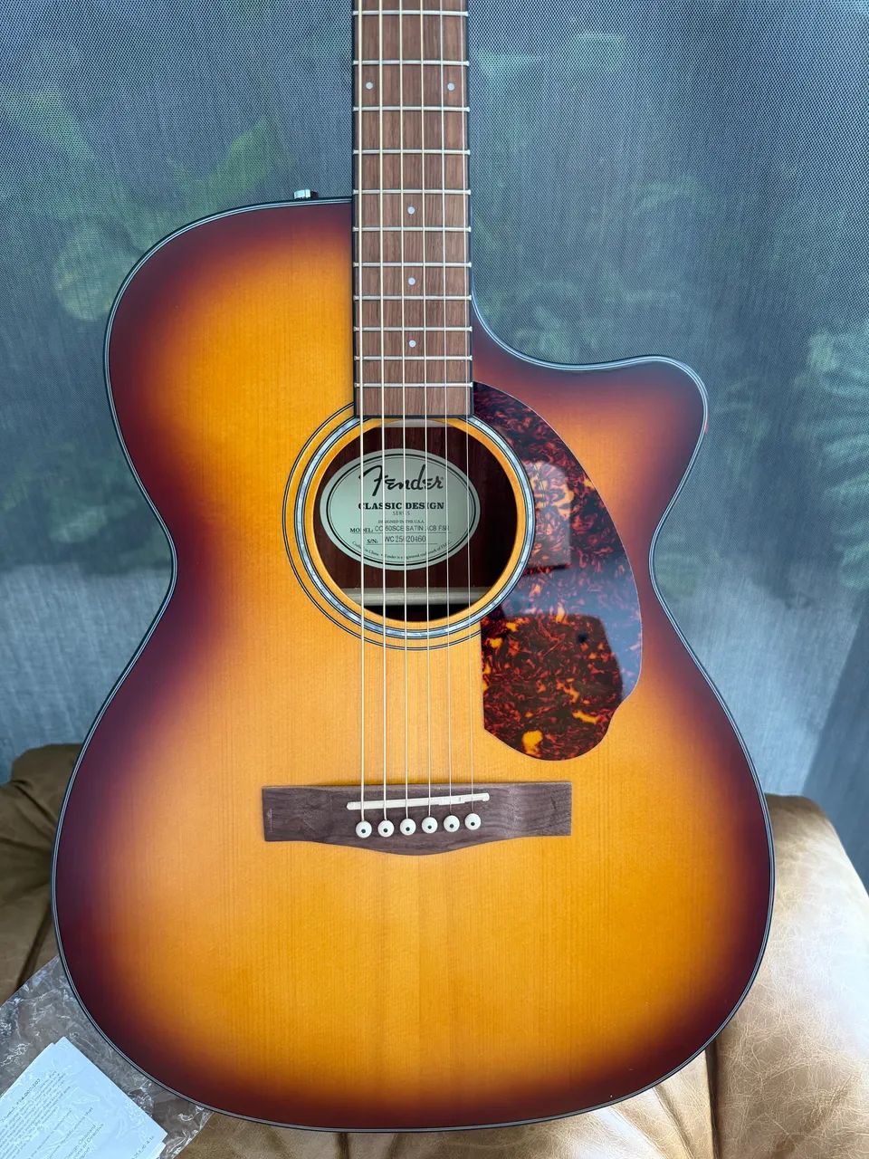 Violão eletroacústico novo Fender Concert Limited-Edition CC-60SCE Aged Cognac Burst - Foto 4