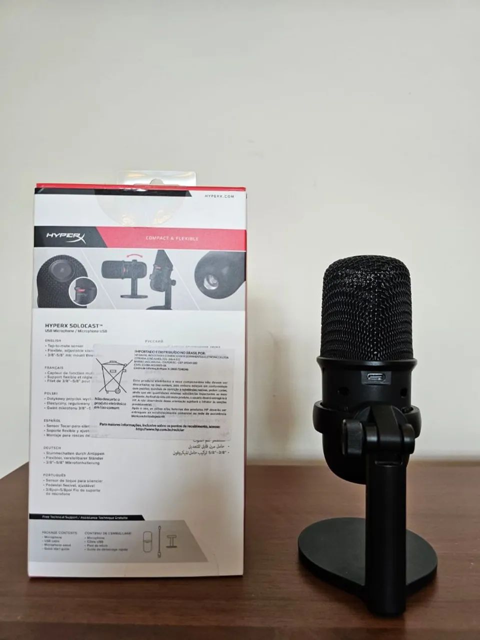 Microfone HyperX solocast - Foto 4