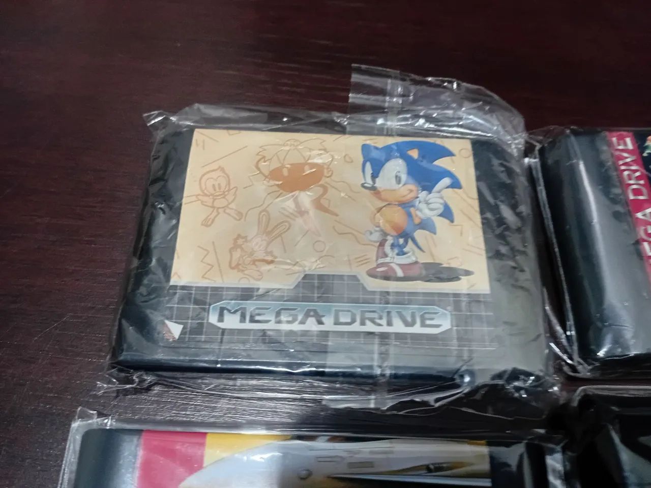 Sonic 1 chip original carcaça paralela e relabel