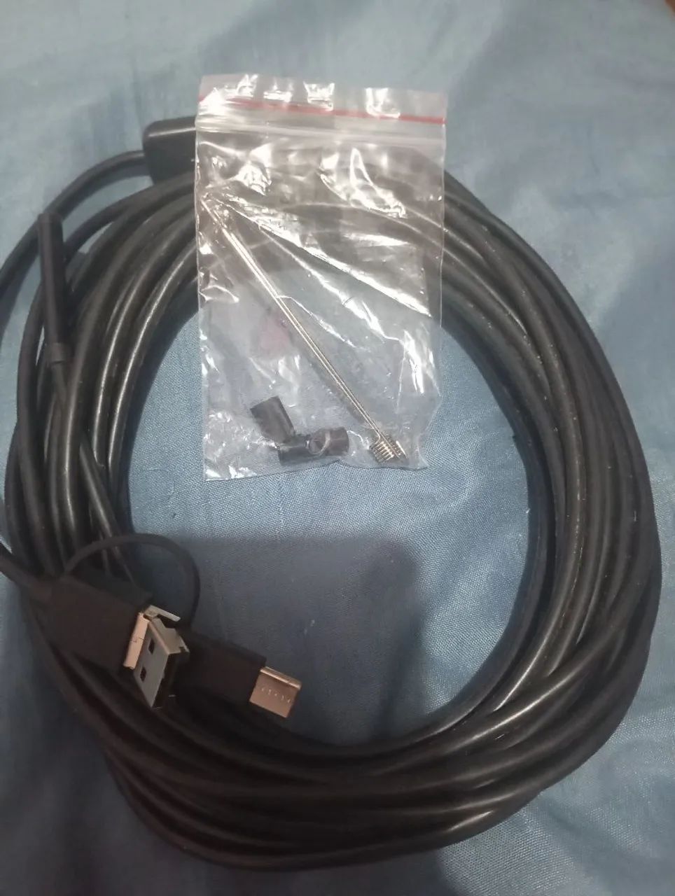 Cabo Endoscópio USB com Iluminação LED - Foto 2