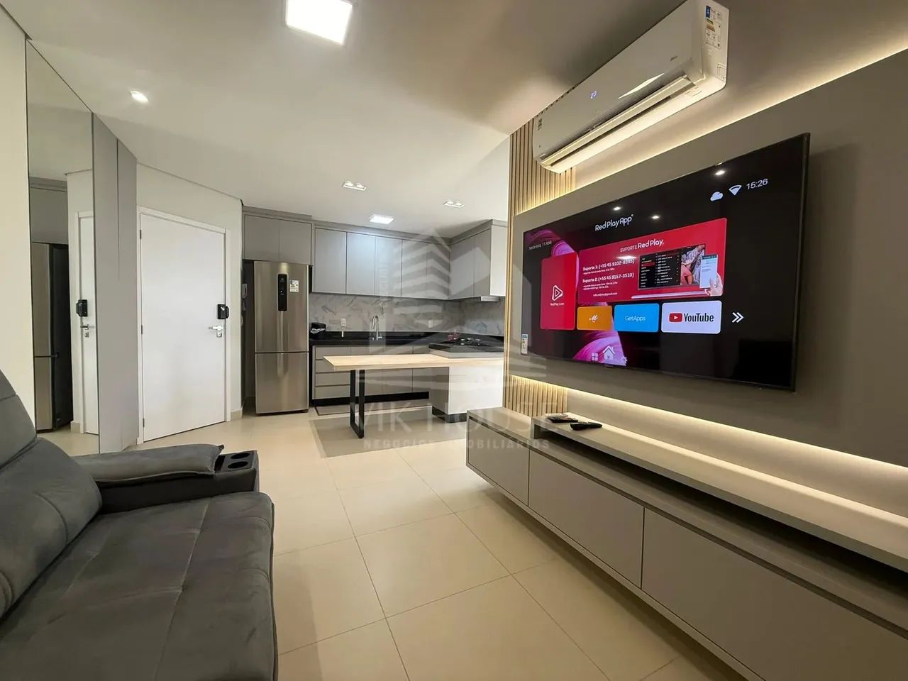 APARTAMENTO NOVO MOBILIADO E DECORADO - EDIFICIO TANCREDO NEVES - Foto 4