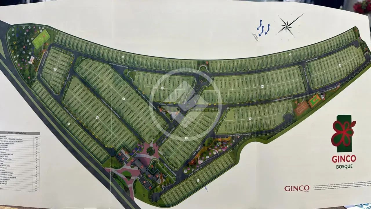 Vendo Terreno de 300m² - Ginco Florais do Bosque codigo: 137309 - Foto 2