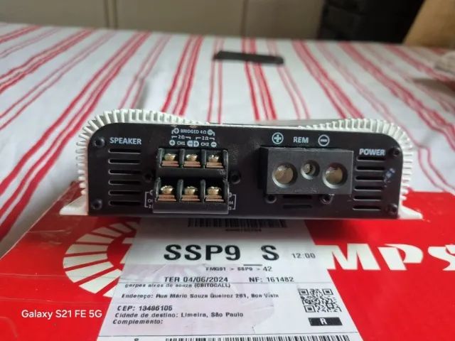 Não aceito trocas    Módulo Novo Taramps DS 1200 com garantia 1 ano,