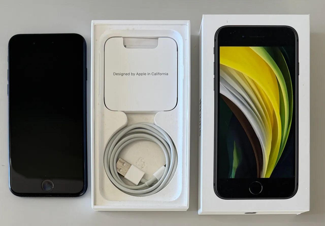 iPhone SE 2ª geração 64gb - Preto - Celulares e Smartphones