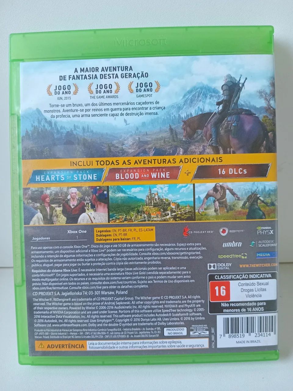 Jogo The Witcher 3 - XBox One - Foto 4