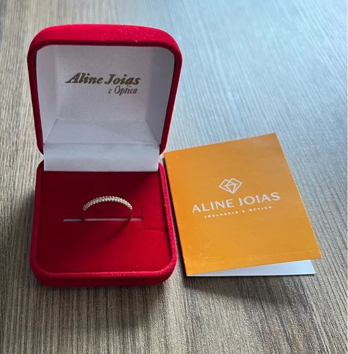 ANEL OURO 18K (NUMERAÇÃO 17) - Foto 3