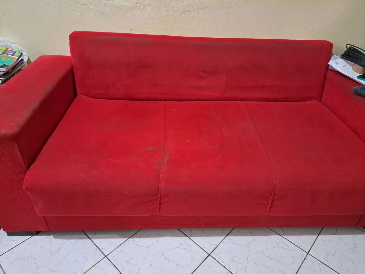 Sofá 3 Lugares P/Retirada - Foto 2