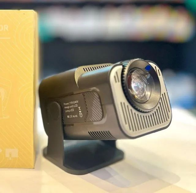 Projetor 4K Hy320 Wifi Hd390 Android Smart Tv Cinema Gamer - Foto 2