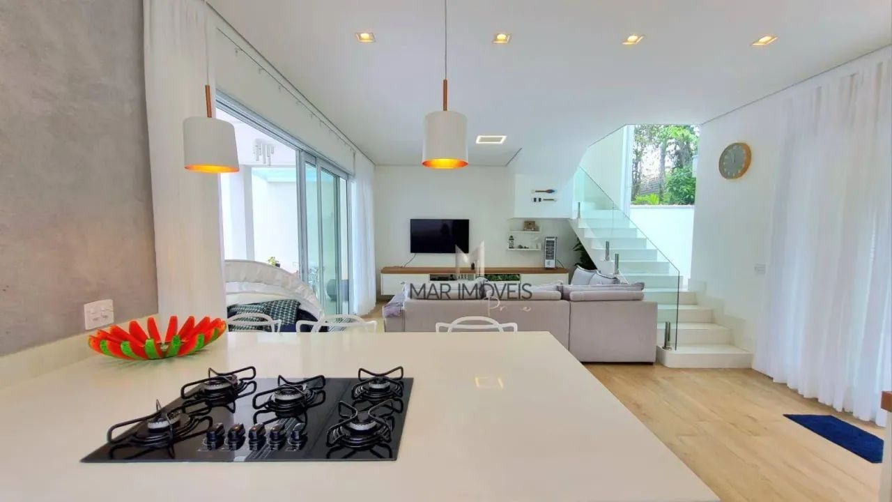 Casa com 4 dormitórios para alugar, 230 m² por R$ 9.800,00/mês - Praia do Pernambuco - Gua - Foto 5