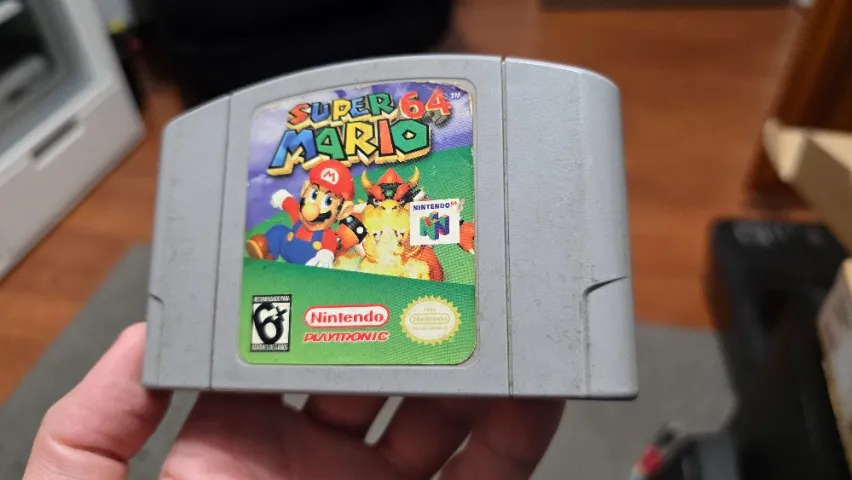 Cartucho Mario 64 original Gradiente Nintendo 64 N64