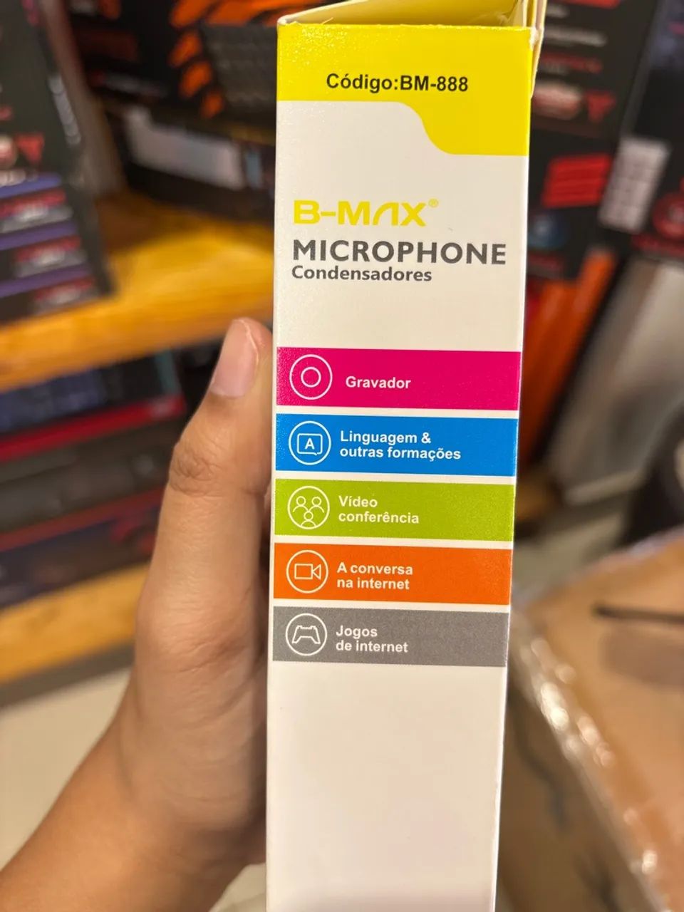 Microfone Condensador B-Max BM-888 - Estúdio - Foto 5