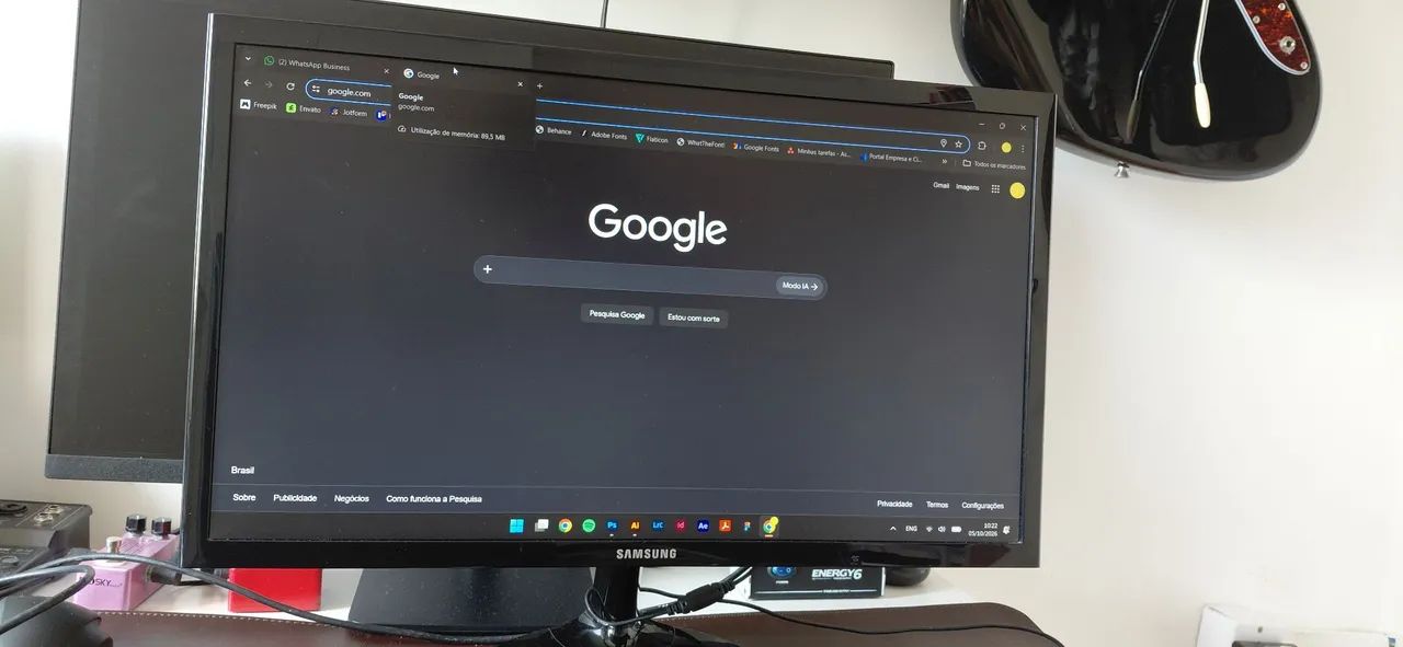 Monitor Samsung Full HD 24 Polegadas - Foto 3