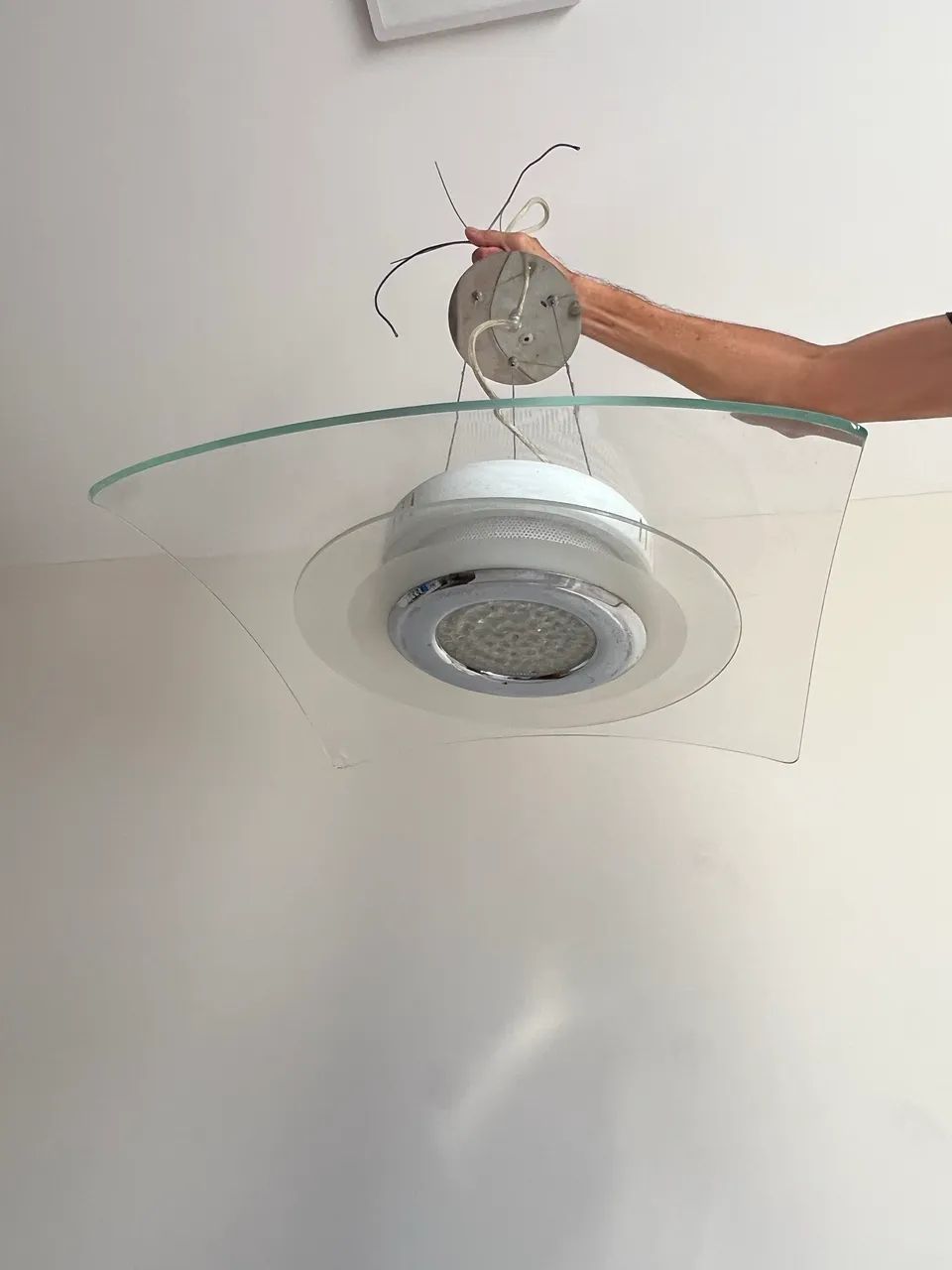 PENDENTE QUADRADO EM LED 