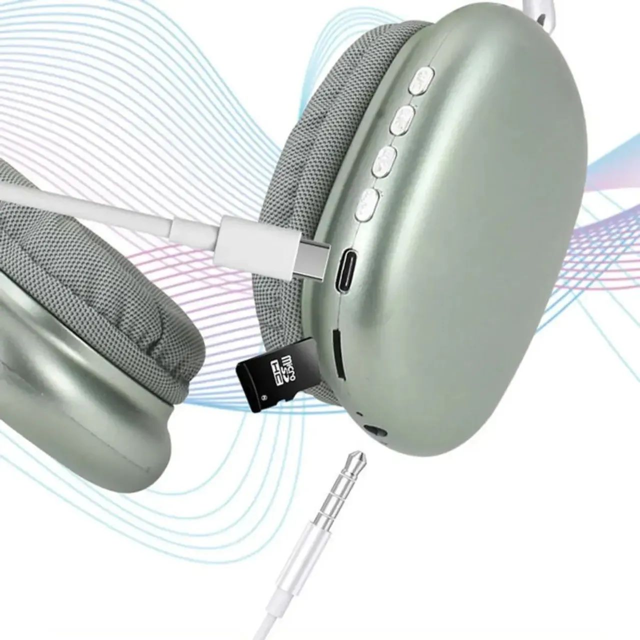 Fone De Ouvido Sem Fio Bluetooth P9 - Foto 3