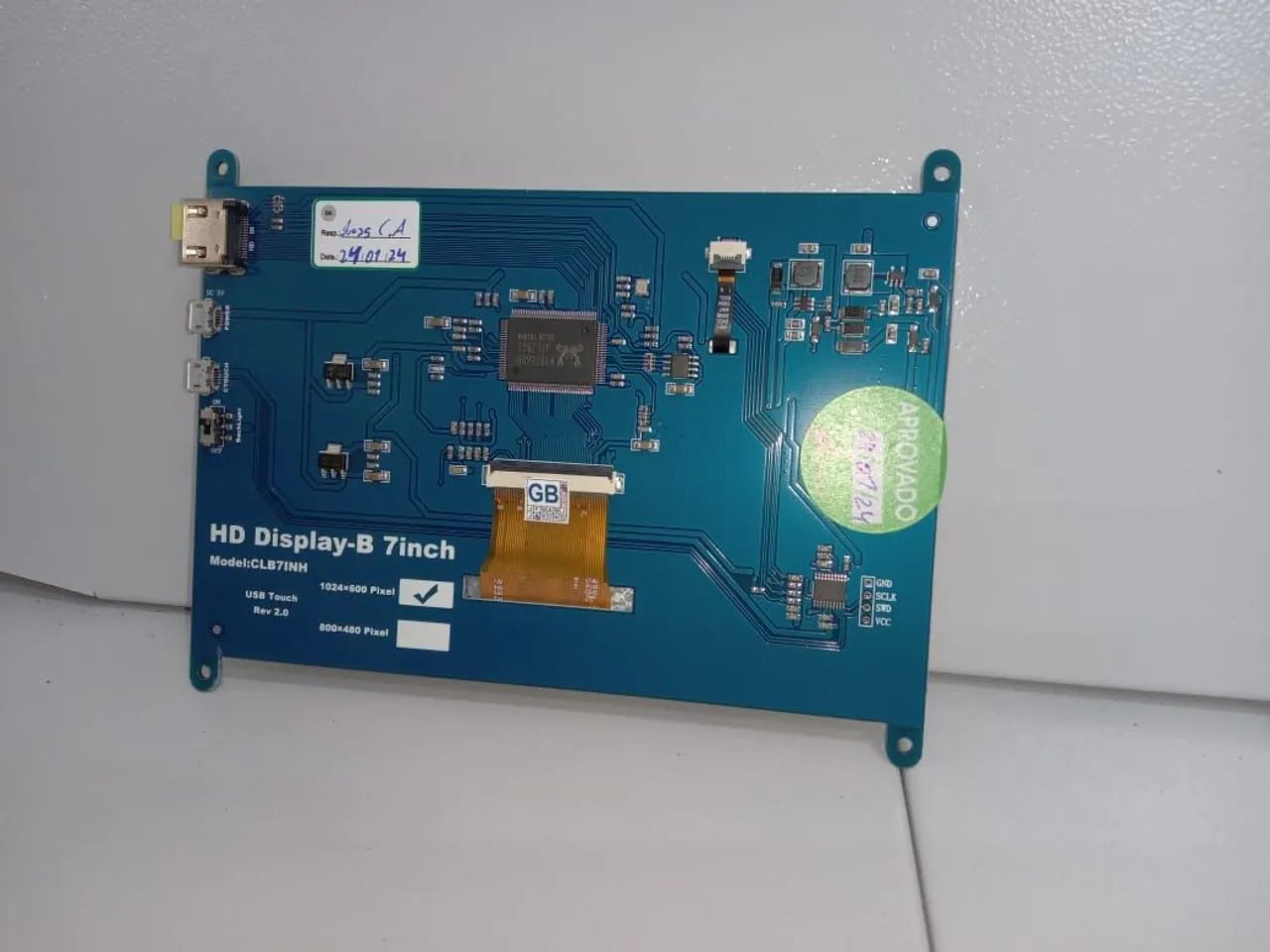 Tela LCD touch 7 polegadas  - Foto 2