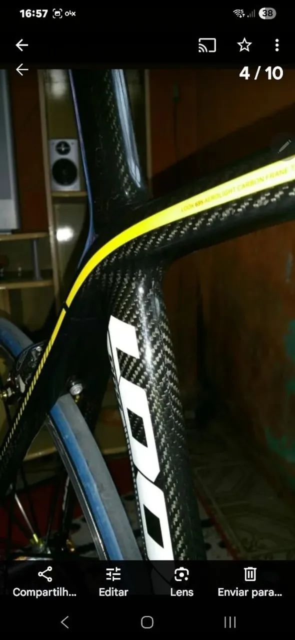 Quadro bike Look 695  carbon 56  - Foto 5