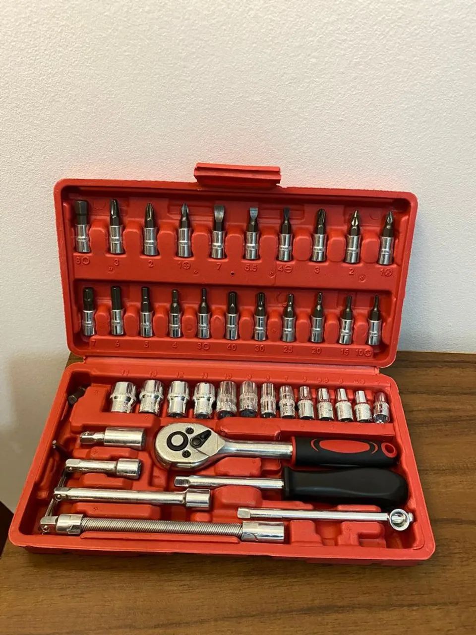 Kit de ferramentas 46 peças ¼  - Foto 3