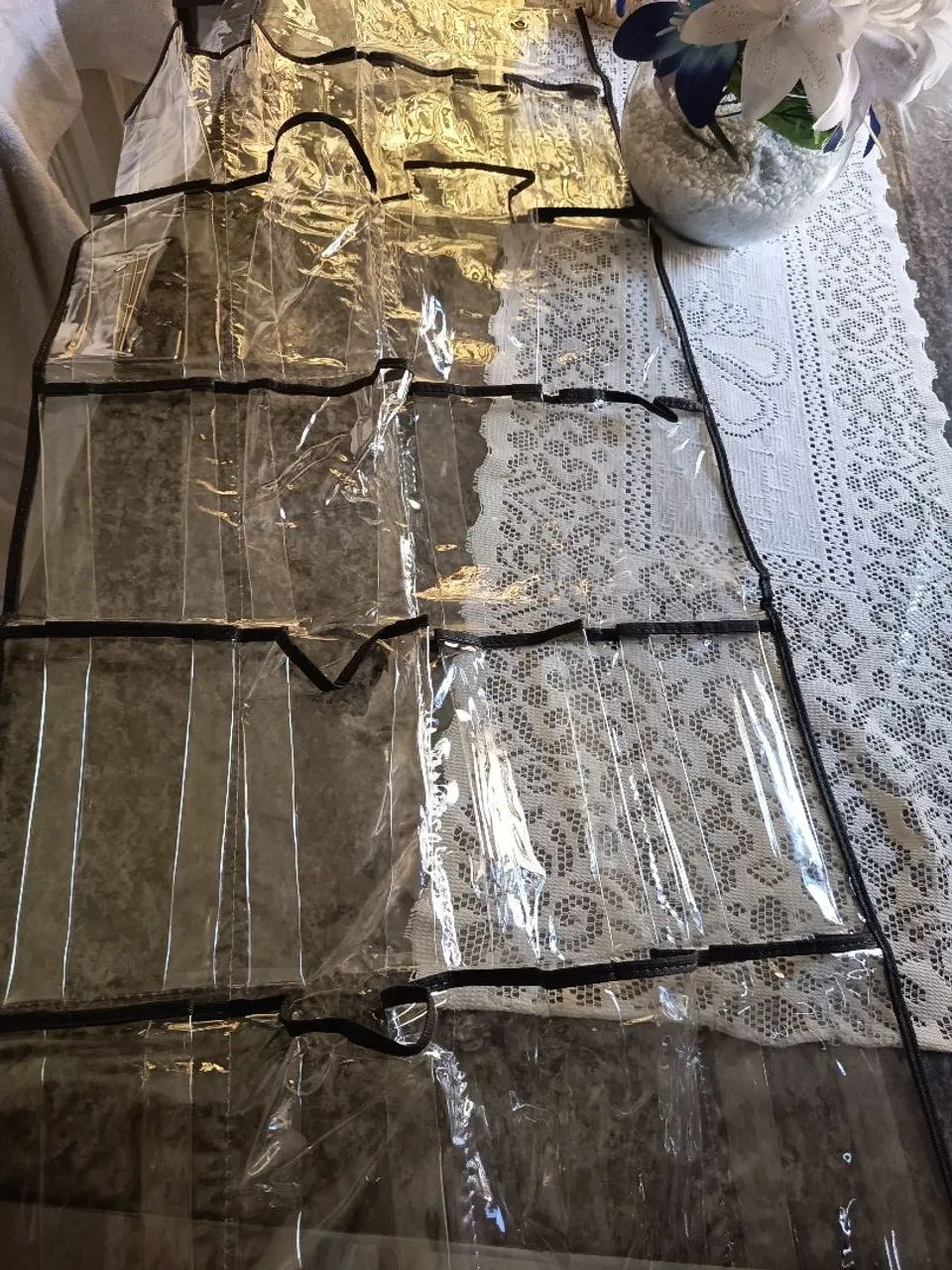 Sapateira Transparente 