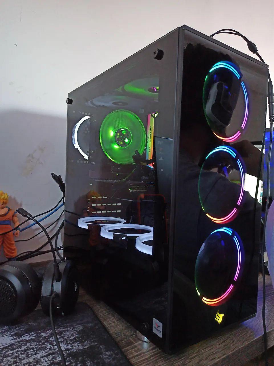 PC GAMER - RYZEN 5 5600/RTX3060/SSD/16gb ram - Foto 2