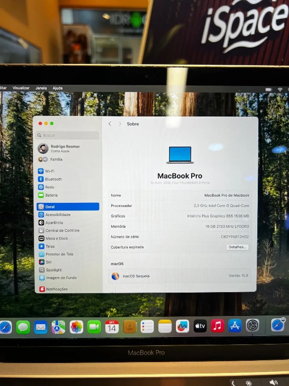 MacBook PRO 2018 16GB de ram 256gb - Foto 3