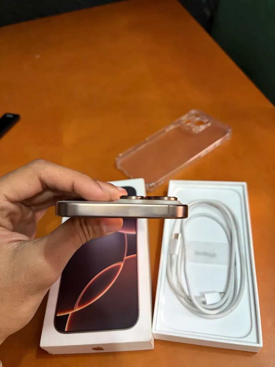 iPhone 16 Pro Max 256GB Único dono / CAIXA E CABO ORIGINAIS/ PARCELO EM 12x - Foto 5
