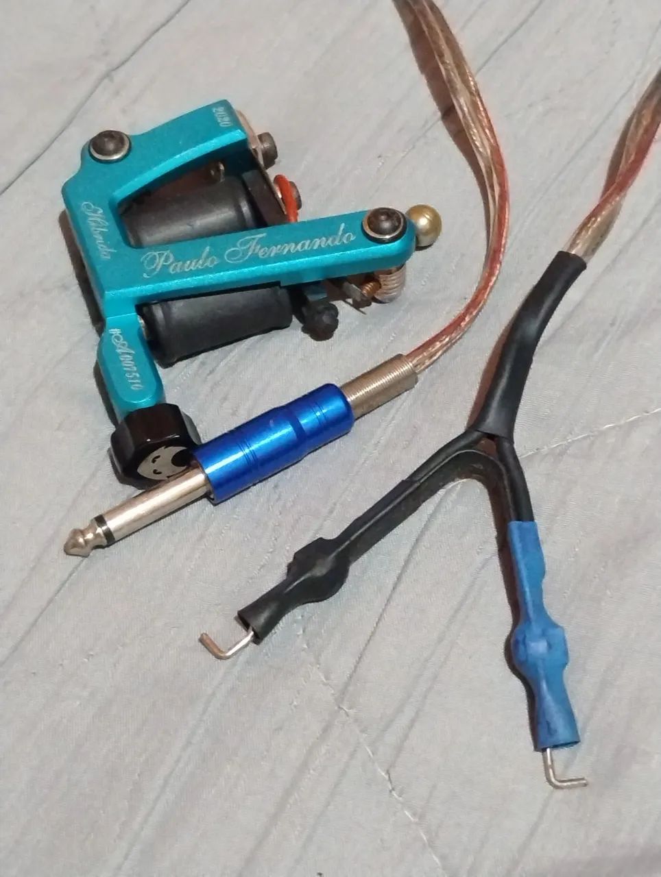 Electric Ink Paulo Fernando Hybrid Tattoo Machine + Power Cable
