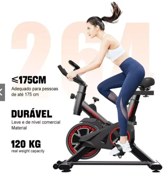 [NOVO] Bicicleta Ergométrica Spinning 120kg (NOVAS LACRADAS) Entregamos + Garantia! - Foto 6