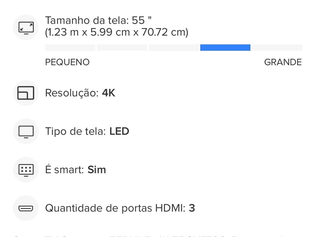 Tv Samsung 55 polegadas  - Foto 5