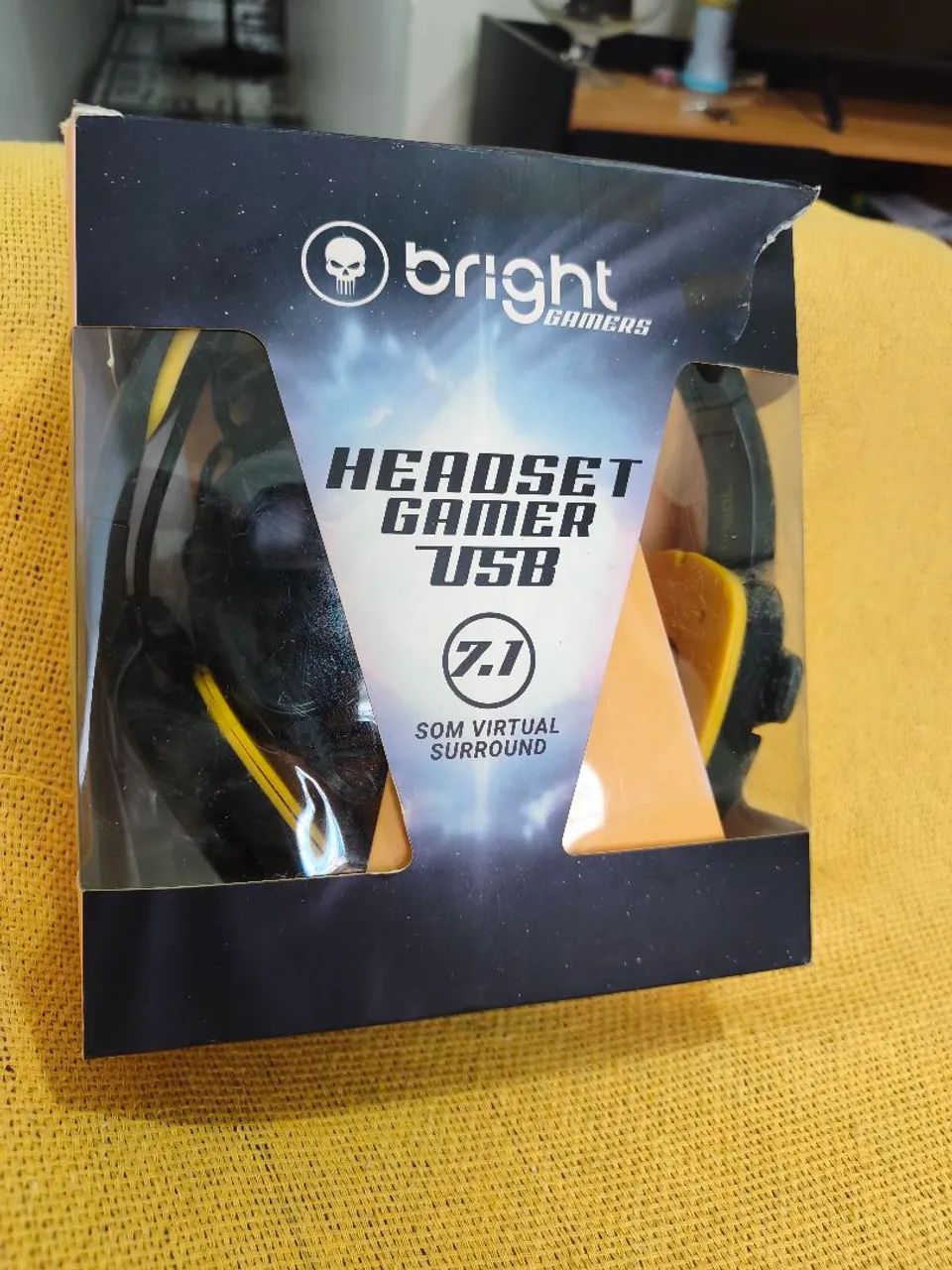 Fone headset gamer usb