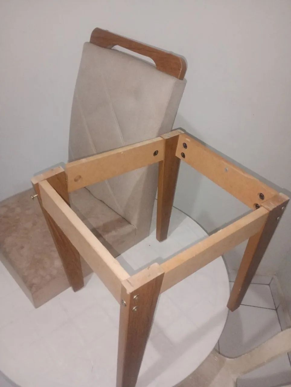 Cadeiras estofadas para reformar - Foto 2