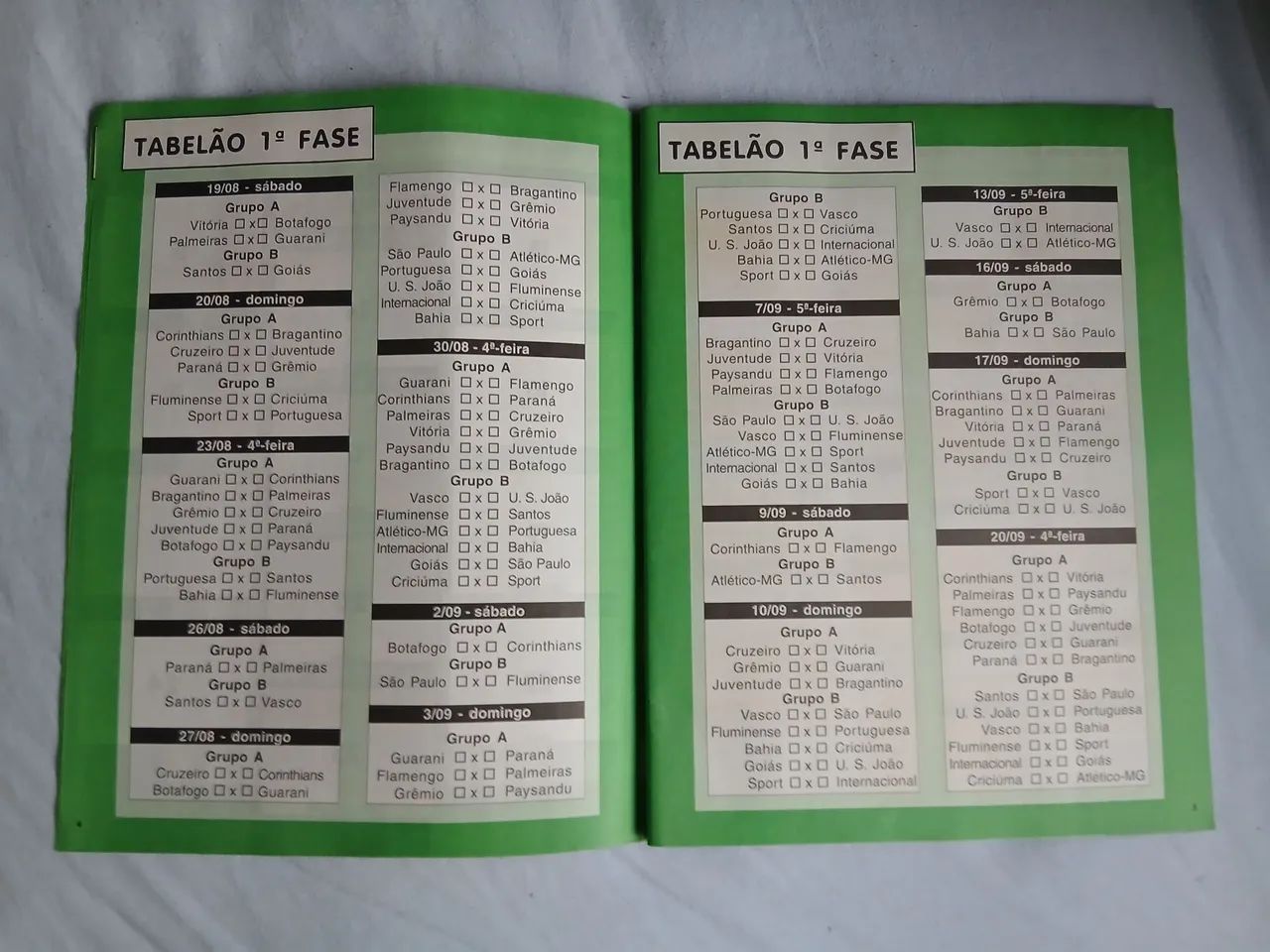 Álbum Campeonato Brasileiro de 1995 (completo) - Foto 2