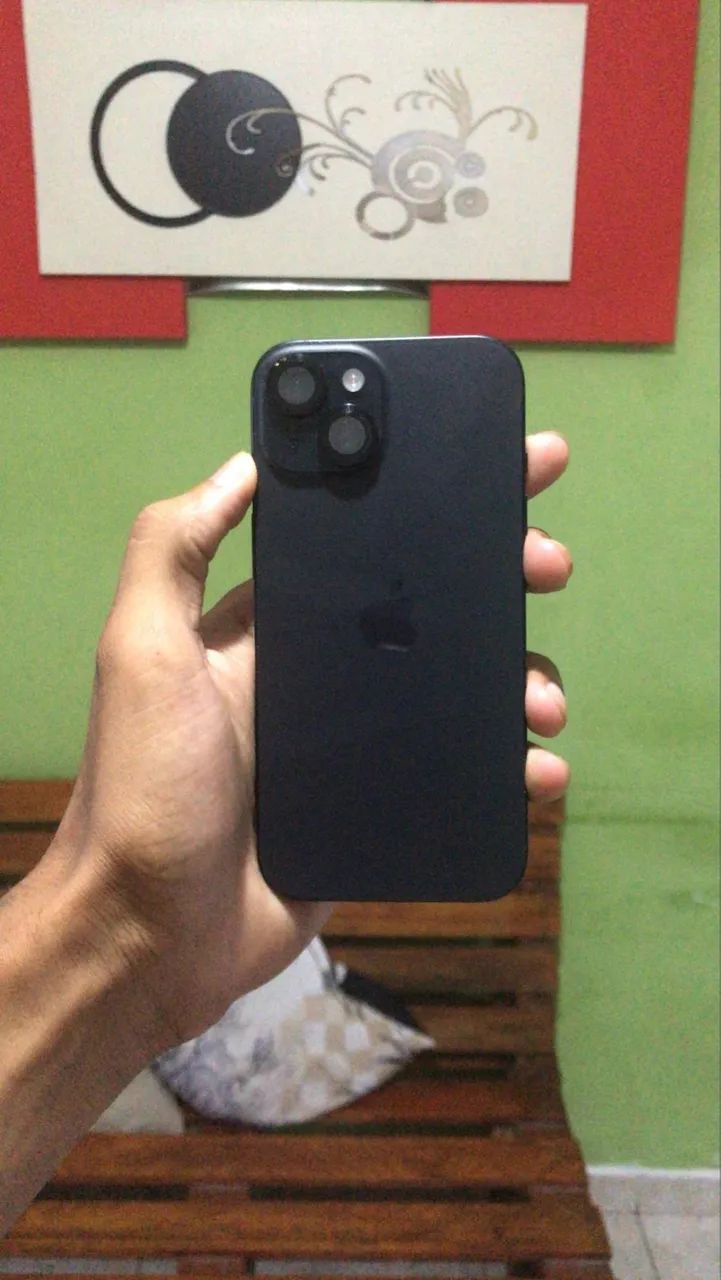 iPhone 15 preto 128gb - Foto 3