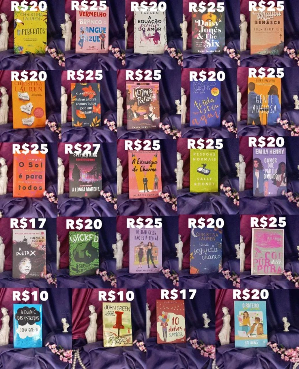 Livros Ficção Literatura Clássicos Romance Fantasia Capa Dura  - Foto 3