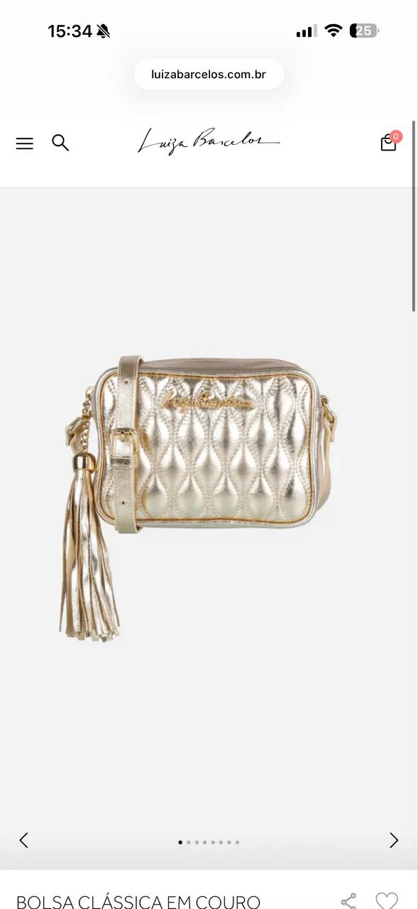 Bolsa couro 
