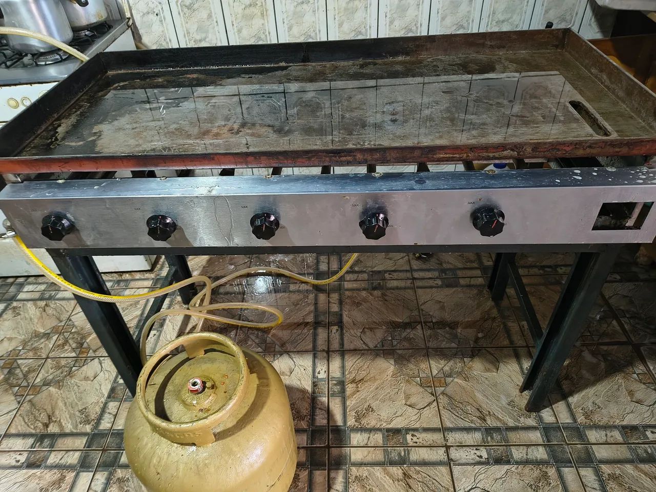 Chapa de lanche profissional 