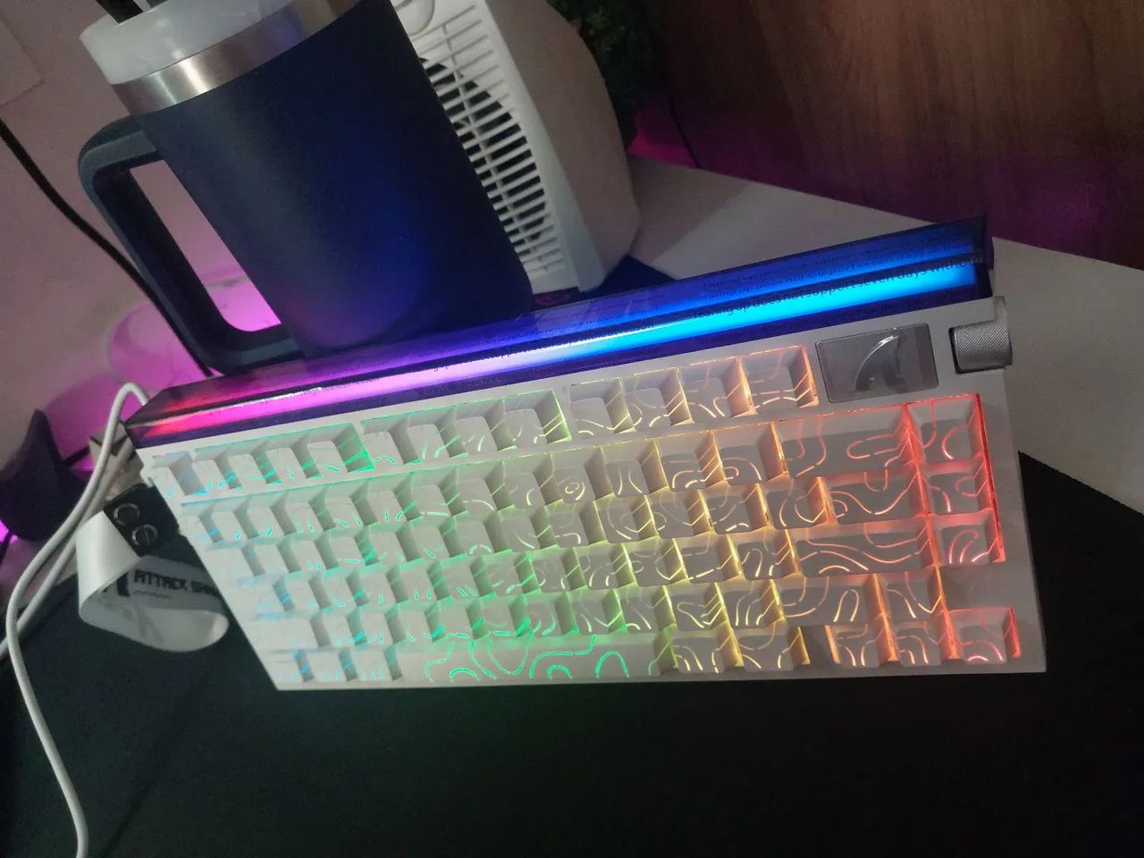 Teclado Magnético Attack Shark R85HE, novo!