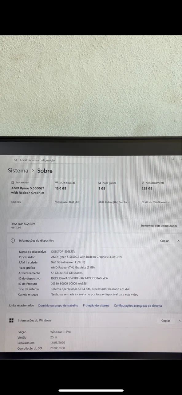 RYZEN 5 5600GT - Foto 3