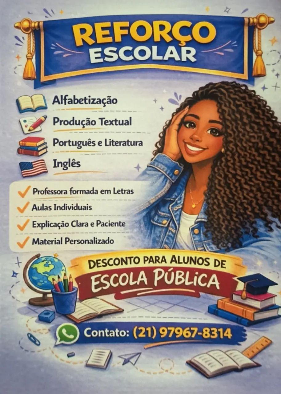 Reforço Escolar Online | Alfabetização e Acompanhamento